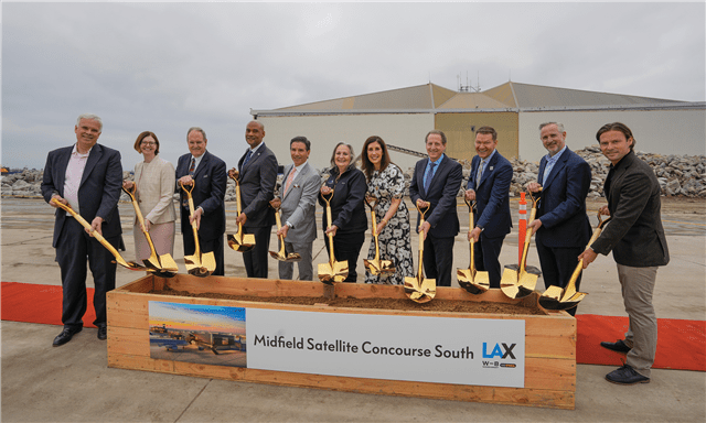 LAWA CELEBRATES THE GROUNDBREAKING OF LAX’S MIDFIELD SATELLITE CONCOURSE SOUTH