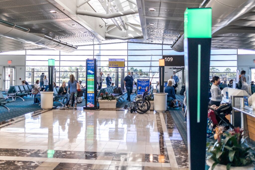 Crowd density monitoring system being tested at MCO
