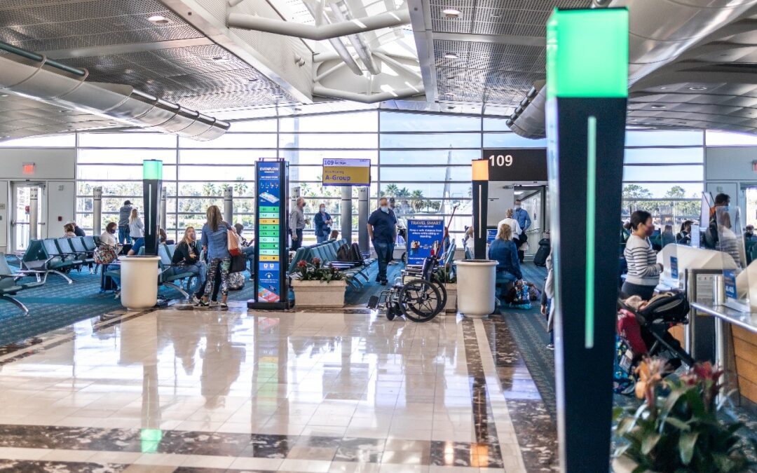 ORLANDO INTERNATIONAL AIRPORT TESTING CROWD DENSITY MONITORING SYSTEM
