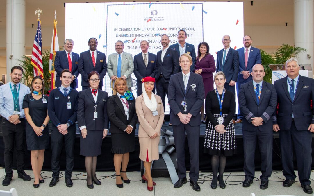 ORLANDO INTERNATIONAL MARKS OPENING OF INNOVATIVE TERMINAL C WITH CELEBRATION