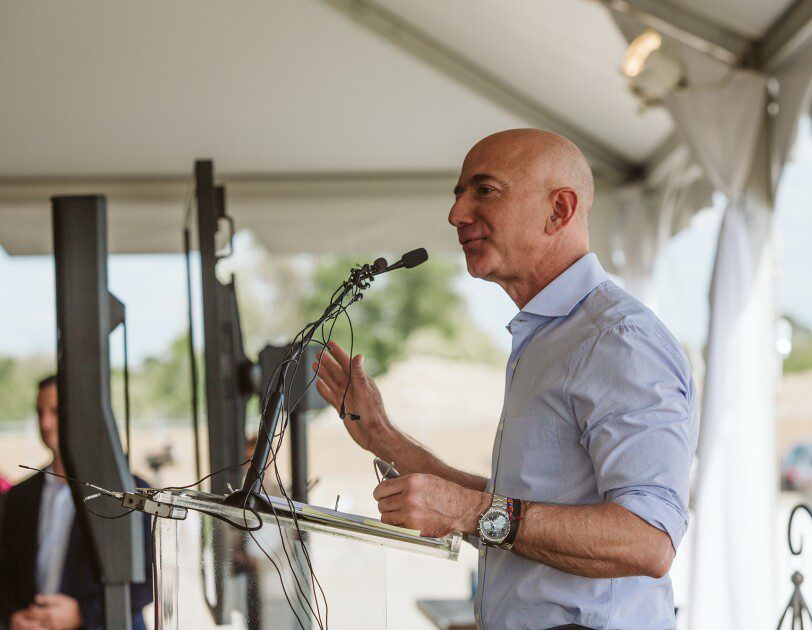 Amazon Prime Air Hub groundbreaking ceremony in Hebron, Kentucky.