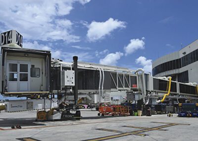 Miami Int’l Makes a Scene With Glass Boarding Bridges