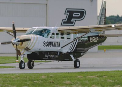 Commercial Service Returns  to Purdue University Airport