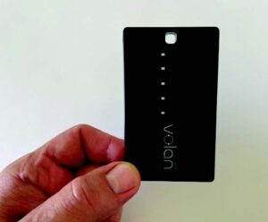 Construction workers wear Bluetooth-enabled badges to provide data about their locations.