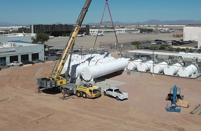 Phoenix-Mesa Gateway Boosts Onsite Fuel Storage
