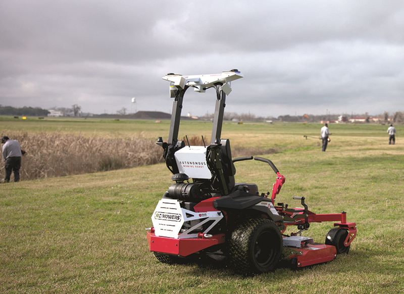 Sugar Land Regional on the Cutting Edge With Autonomous Mowers