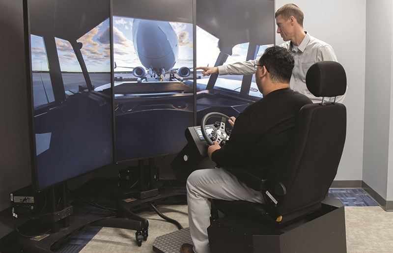 Driving Simulator is Well Received at Omaha Eppley Airfield