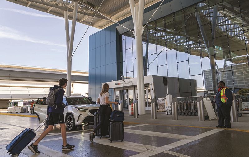 The airport is striving to create a seamless passenger experience from curb to gate and back again.