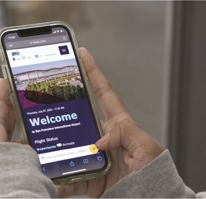 Enhancing the passenger experience is one of the airport’s four key focus areas for technology improvements.