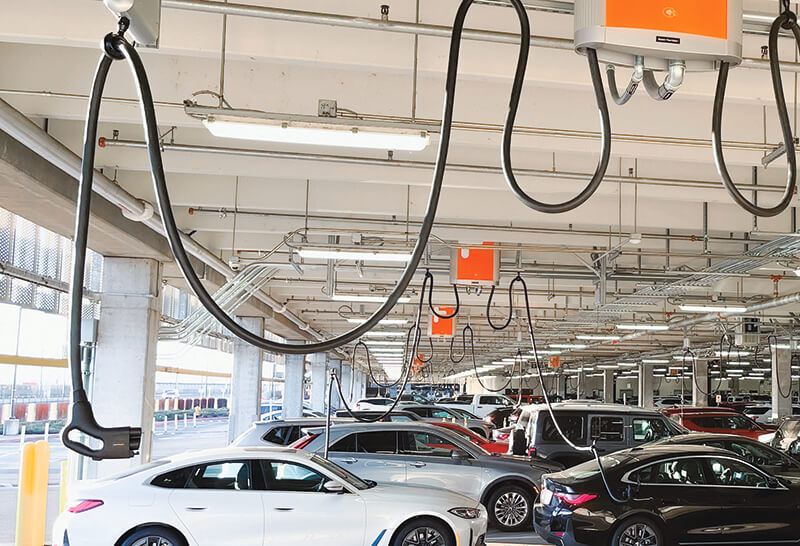 PDX Adds Fast Charger System to Quickly Power up Electric Rental Vehicles