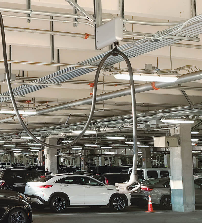 PDX Adds Fast Charger System to Quickly Power up Electric Rental Vehicles