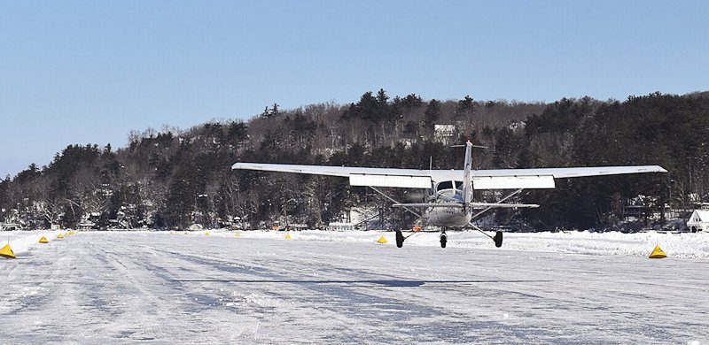 An Inside Look at Alton Bay’s Seasonal Ice Runway