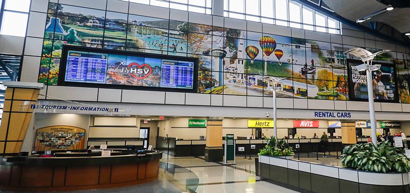 Huntsville Int’l Develops Master Plan for Wayfinding and Signage