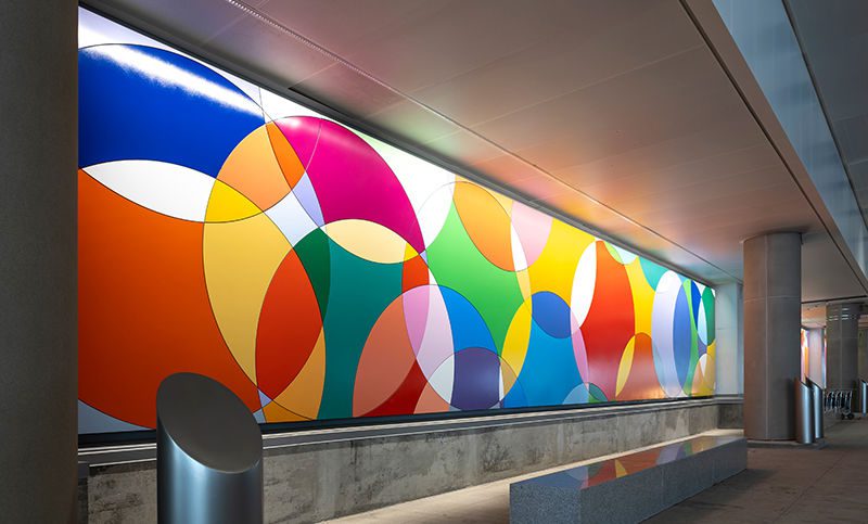 Giant Geometric Welcome – George Bush Intercontinental Airport (IAH)
