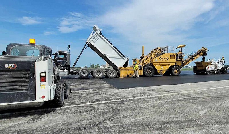 Bangor Int’l Repaves Main Runway Over Two Construction Seasons