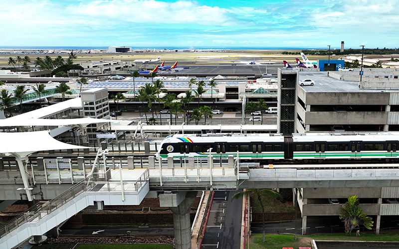 New Train Service Connects O’ahu Residents to Honolulu Int’l and Beyond