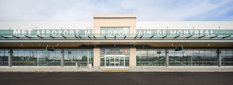 Commercial service in the new terminal is scheduled to begin June 15.