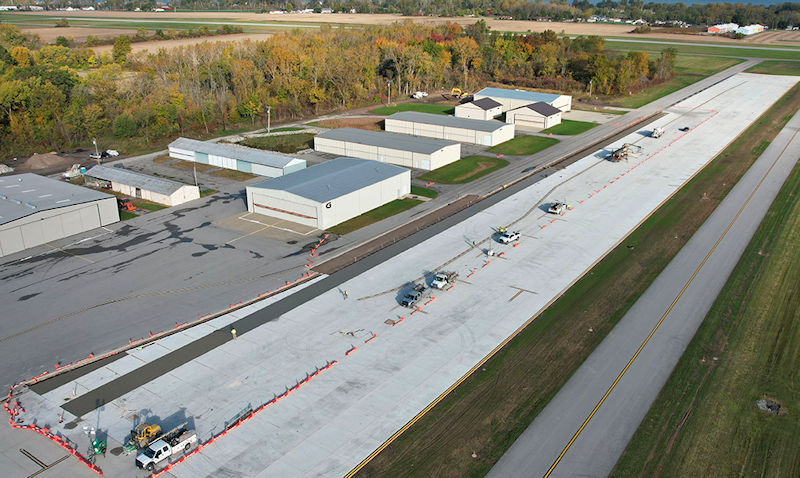 Erie-Ottawa Int’l Tackles Apron Expansion in One Fell Swoop