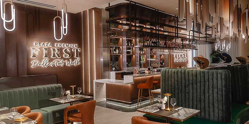 Additional Independent Lounges Provide Extra Luxury at Dallas Fort Worth Int’l