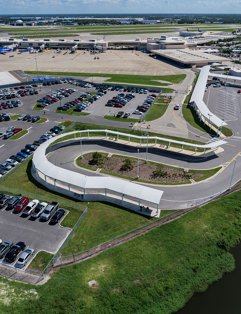 New Ground Transportation Center at Sarasota-Bradenton Int’l Curbs Congestion to Elevate the Passenger Experience New Ground Transportation Center at Sarasota-Bradenton Int’l Curbs Congestion to Elevate the Passenger Experience