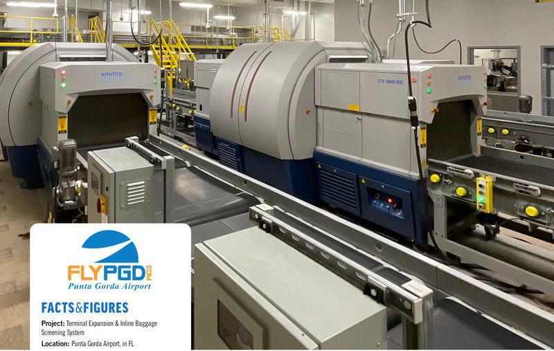 New Inline Baggage Screening at Punta Gorda Airport Sets the Stage for Future Growth