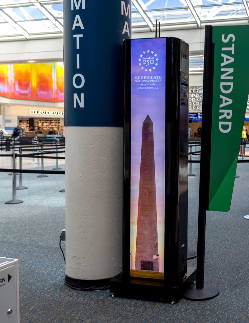 TSA Funds and Deploys Digital Checkpoint Signage to Help Celebrate America’s 250th TSA Funds and Deploys Digital Checkpoint Signage to Help Celebrate America’s 250th