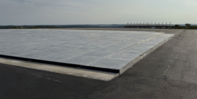 Worcester Regional replaced two EMAS beds from 2009 while Runway 11-29 was shut down for repaving and other work.
