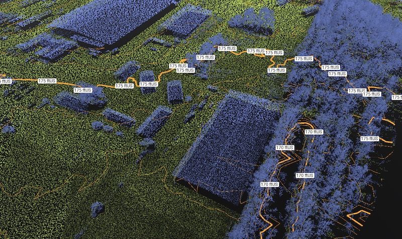 At Lake City Gateway, Passero used drones to map the airport’s water grid.
